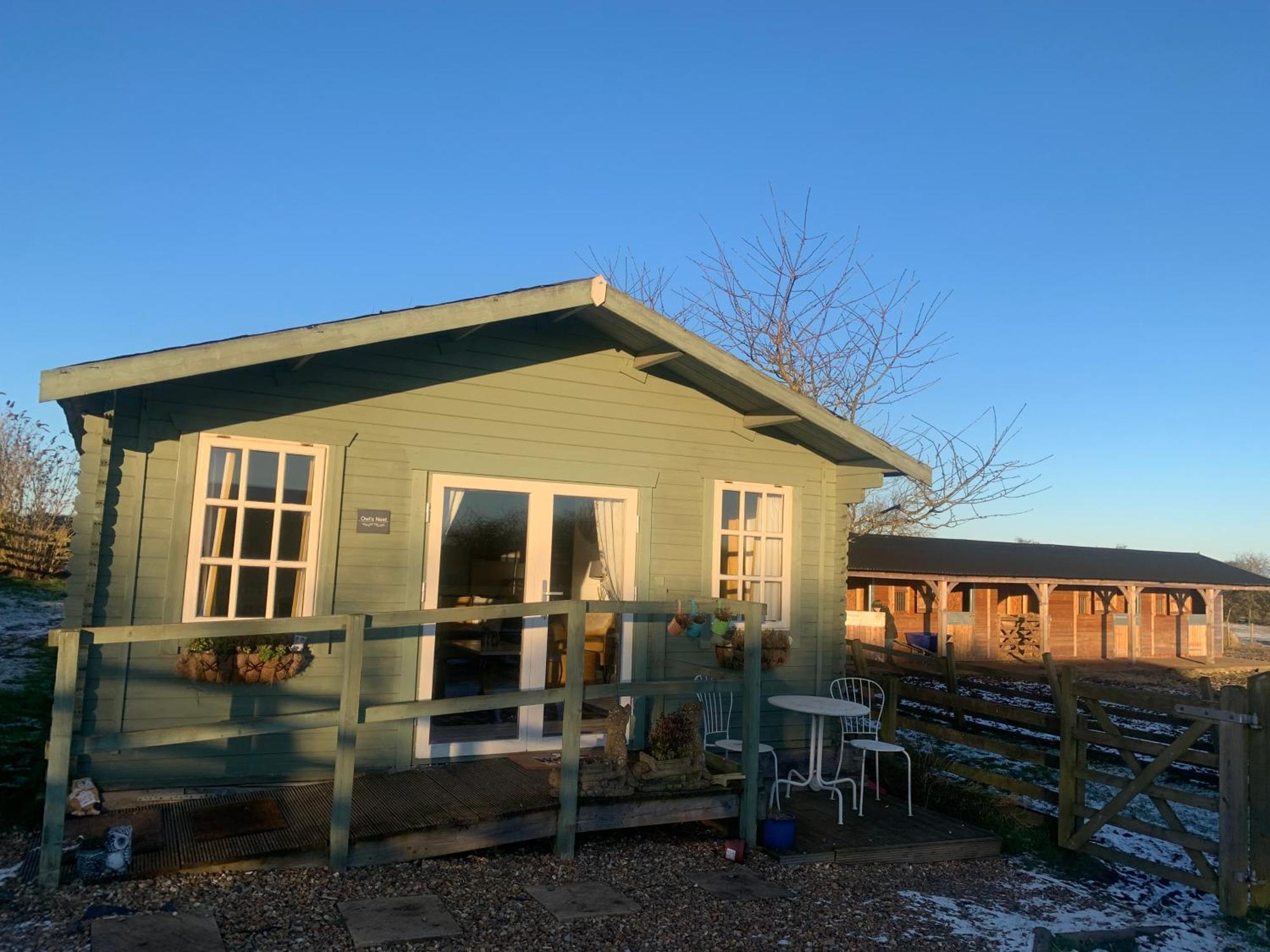 Owls Nest Log Cabin Морпет Экстерьер фото