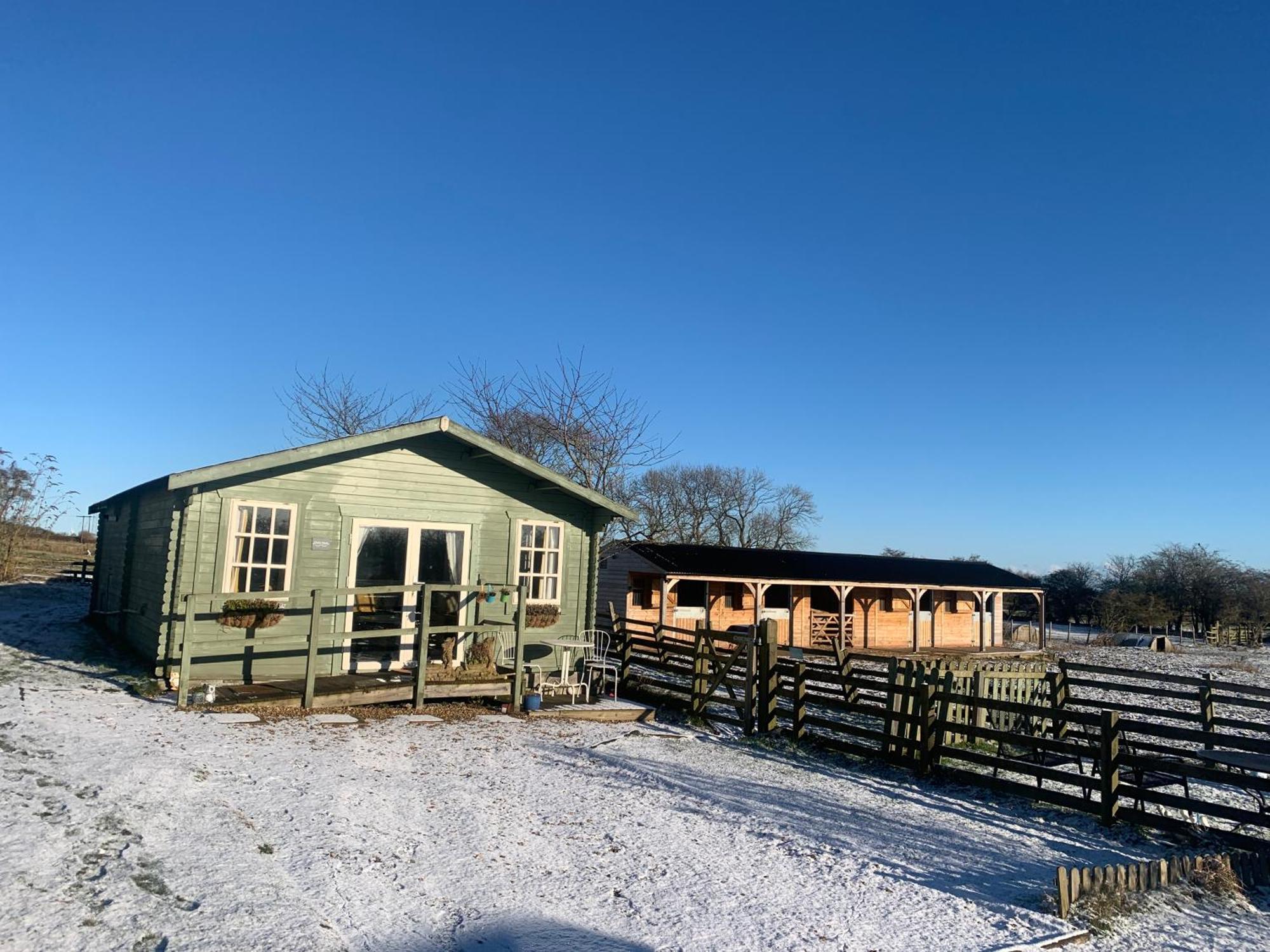 Owls Nest Log Cabin Морпет Экстерьер фото